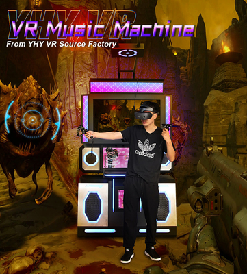 65 van de het Scherm9d VR Duim Machine die Vr-het Spelsimulator schieten van de Dansmuziek