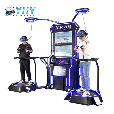 2 spelers VR die de Machine van de het Platformsimulator van de Simulatorslag HTC schieten