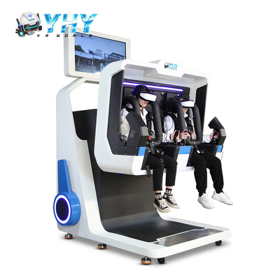 de Bioskoop die van 5000W 9D de Simulator van VR 360 met dubbele zetels roteren brengt dubbel inkomen