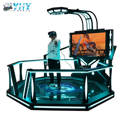 Cool Lighting 9D VR Simulator 3 Meter Breed VR HTC Platform Voor 1 Speler