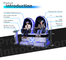 3 DOF 9D de Stoel van Kino Simulator Virtual Reality Egg van de Eivr Bioskoop met Luchtgezicht