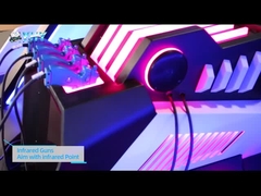 01.070A 2 schermen 4 spelers Schietspelmachine