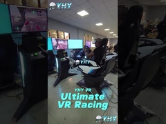 YHY -01.129 - 3 DOF 3 Screen VR Racing Car Driving Simulator