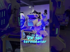 Aangepaste VR-achtbaan met rij-vliegspelmachine, éénpersoonsuitrusting