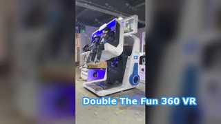 Ultieme 360 ​​VR Simulator dubbele stoel
