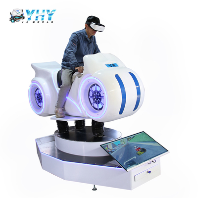 Witte van de Simulatorarcade game machine 9D VR van de Motorfiets de Motorfietssimulator