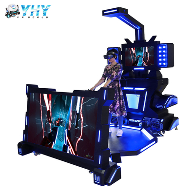 Pretpark VR die Dansend Arcade Machine 220V VR Spelsimulator schieten