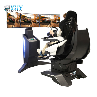 9D VR Indoor Pretpark F1 Simulator 3 Scherm Raceauto Rijden te Koop