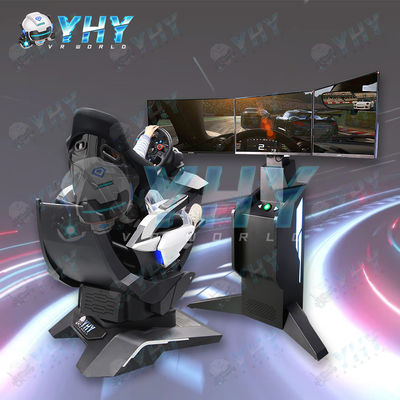 3 Screen 3DOF Platform Racing Car Driving Simulator Speed Racing Game Arcade Machine VR Game Machine