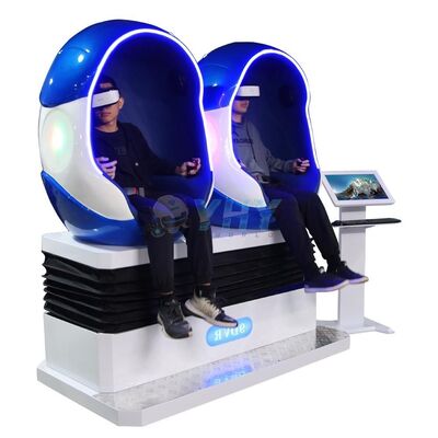 Amusement Vr Game Machine 9d Vr Egg Chair Cinema Roller Coaster Virtual Reality 2-zits Egg Stoel