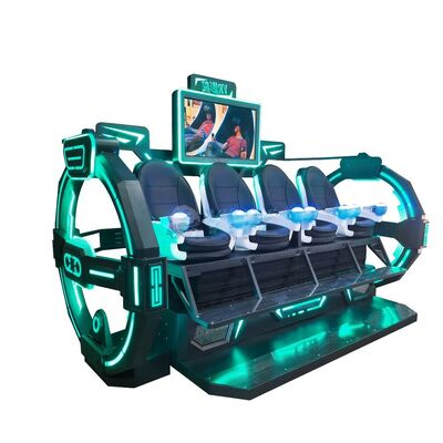 Indoor Theme Park 4 zitplaatsen 9D VR Cinema Simulator 5D 7D 9D Cinema Virtual Reality Game Machine