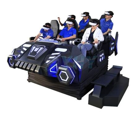 7D 9D 12D Cinema Voador VR Game Machine Vliegende Virtual Reality 6 Zitplaatsen Cinema Dynamische Gaming VR Vliegsimulator
