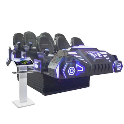 Professionele nieuwe technologie Virtual Reality 9D Cinema Seats Vr Dark Mars Vr 9D Cinema voor 9 zitplaatsen Stoel 360 Flight Simulator