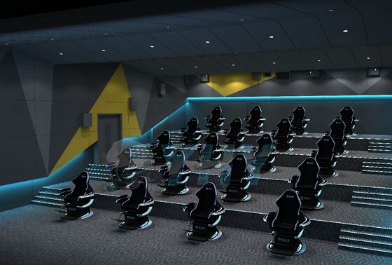 YHY Ultimate Crossing 2 9D VR Dynamic Cinema One-Stop Solutions met 3-DOF Motion Platform Support Op maat