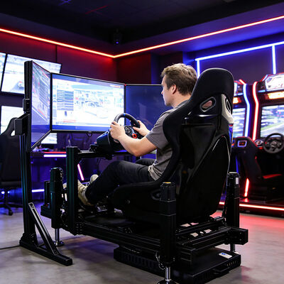 G-force Dynamic Driving Simulator Motion 3dof Car Racing Games Simulator Te koop