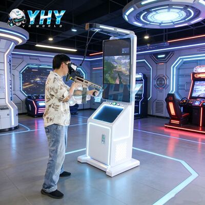 Indoor Sports Platform VR Battle Simulator Single Player 9D Gun Machine VR Headset voor winkelcentrum