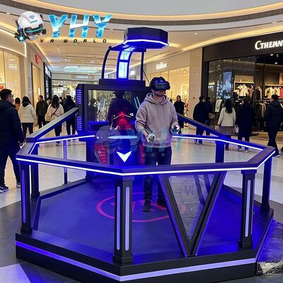 Toekomstige technologie Vr Space Walking Platform 9d Vr Simulator Arcade Game Machine te koop