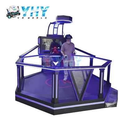 Themapark Indoor Geld verdienen Virtual Reality Battle Games Machine VR Walking Platform