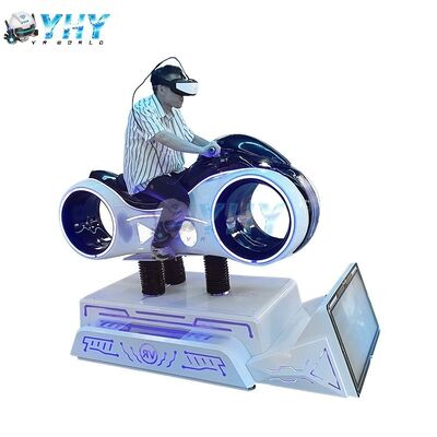 Kinder Binnenspeeltuin 360 Virtual Reality Apparatuur Muntgestuurde Motorfiets Spellen 9d VR Raceauto 9d VR Motorsimulator