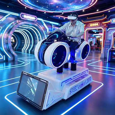 9D VR Dynamische Motorrace Simulator Virtual Reality Motorfiets Rijden Arcade Game Machine voor Entertainment Locaties