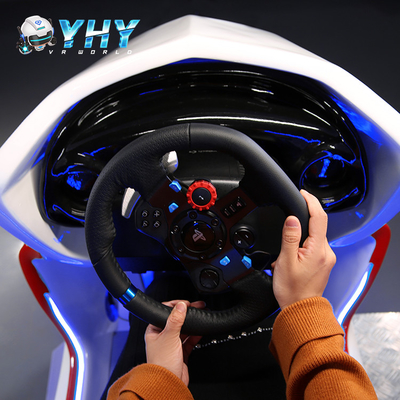 De Simulator2.5kw 3 DOF 9D VR Raceauto van Arcade Game VR voor Waterpark