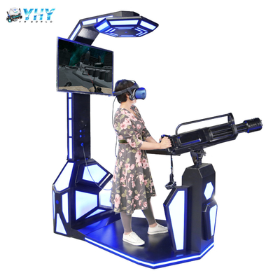 Het kanon van de 360 Graadhtc Vive virtuele werkelijkheid gatling vr virtuele het schieten simulator