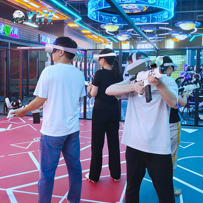 YHY New Launched 4 Players VR Shooting Simulator met 360 Free Roam en Multiplayer Games