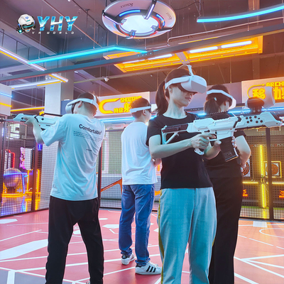 YHY New Launched 4 Players VR Shooting Simulator met 360 Free Roam en Multiplayer Games