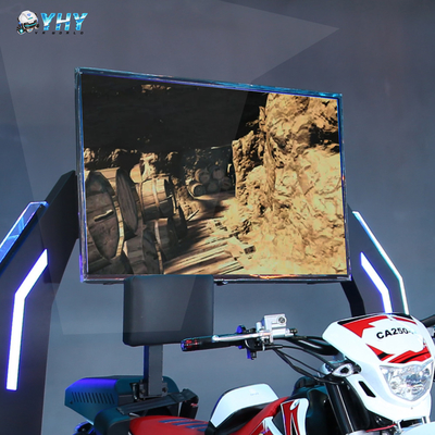 Theme Park 9D VR Motorcycle met 55 inch scherm