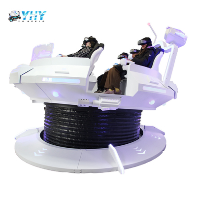 5 zitplaatsen VR UFO Simulator Virtual Reality Cinema 360 Roller Coaster Shooting Arcade