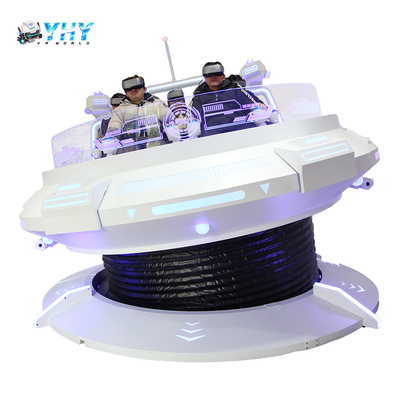 5 zitplaatsen VR UFO Simulator Virtual Reality Cinema 360 Roller Coaster Shooting Arcade