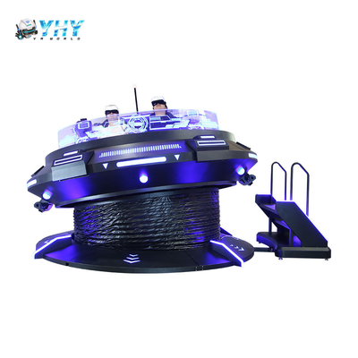 5 zitplaatsen VR UFO Virtual Reality Arcade Indoor Equipment Roller Coaster Simulator Amusement Park Ride