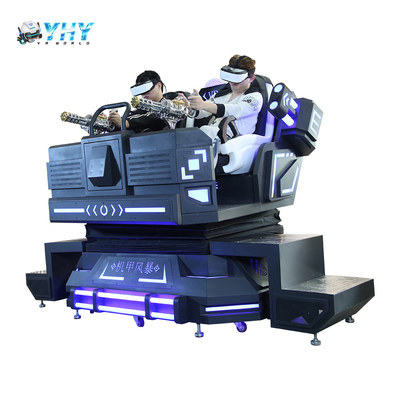 YHY VR Mech Warrior 9D Cinema 2 Zitplaatsen VR Film Schietspel Functie met Interactieve Knop