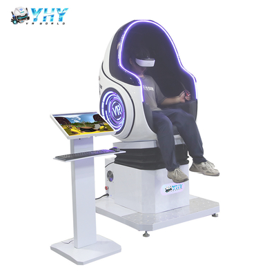 Guangzhou Vervaardiger VR Cinema Dubbelstoel 3 DOF Dynamische Virtual Reality Ei Stoel