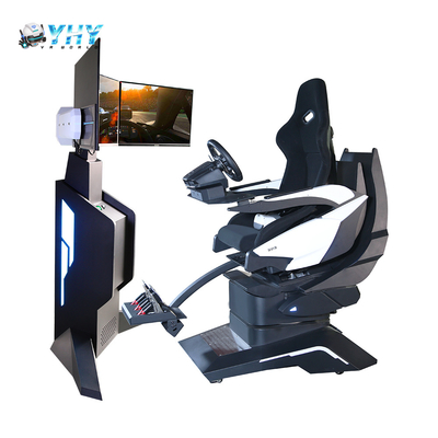 Nieuw model 3DOF 3 Screen Racing Car Simulator Speed Racing