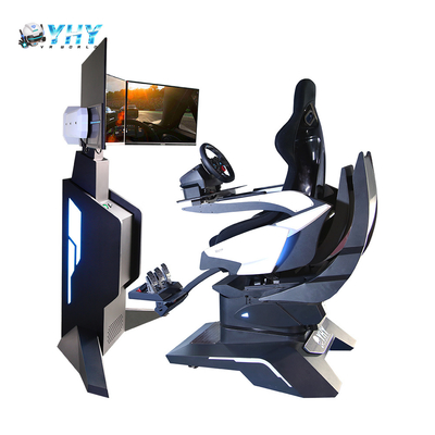 Realistische Racing Car Simulator 3 DOF Triple Screen Motion Simulatie Stoel