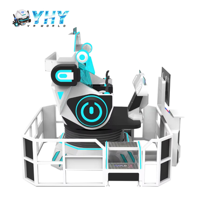YHY VR UFO Machine Virtual Reality Roller Coaster Simulator 9D 2 5 Zitplaatsen 360 UFO Machine Game Apparatuur Fabrikant