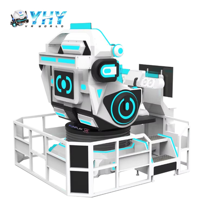 9D VR UFO 2 zitplaatsen Virtual Reality Roller Coaster Simulator met 360 graden rotatie Indoor Playground Game Machine