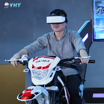 Vermaakpark Theme Park 9d Virtual Reality Double Vr Motorcycle Simulator