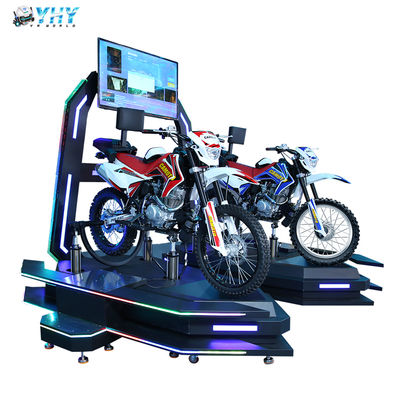 Vermaakpark Theme Park 9d Virtual Reality Double Vr Motorcycle Simulator