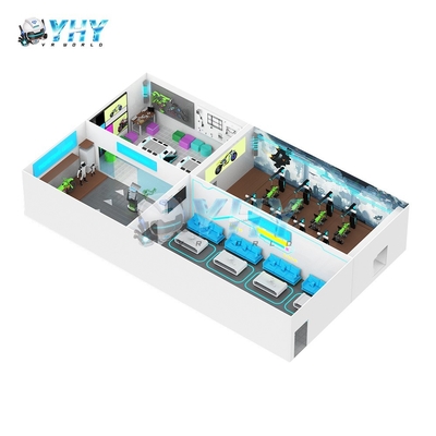Interactieve Virtual Reality 6 Zitplaatsen 9D Vr Rijden Motorfiets Machine Voor Kinderen En Volwassenen