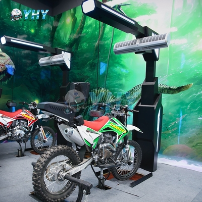 Alles-in-één oplossing Virtual Reality Simulator 6-zits 9D Vr motorritmachine