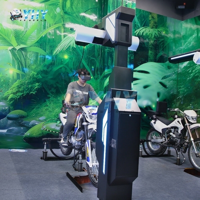 Alles-in-één oplossing Virtual Reality Simulator 6-zits 9D Vr motorritmachine