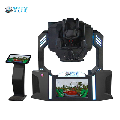YHY VR 360 Simulator Virtual Reality 720 Graden Achtbaan Enkele Zit 9d Cinema Simuleermachine in Arcade Center