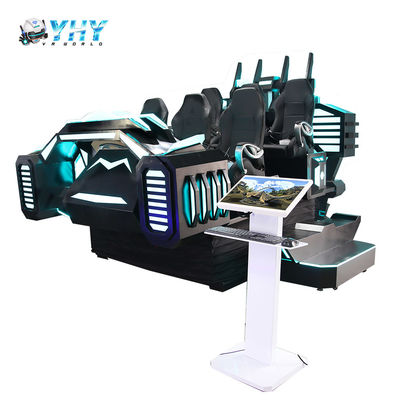 6 zitplaatsen VR Game Machine 9D Theater Virtual Reality Cinema Movie Simulator Indoor Arcade Fun Amusement Theme Park