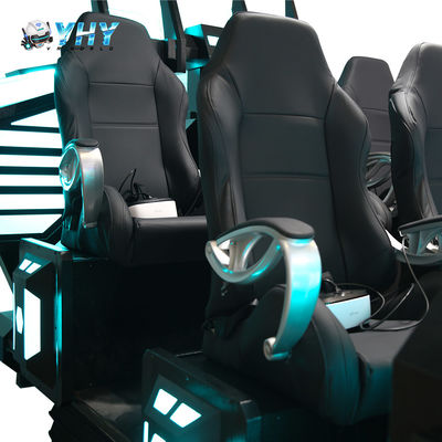 9D Virtual Reality Game Machine 6 Stoelen Simulator VR Cinema Apparatuur voor Winkelcentrum Familie Entertainment