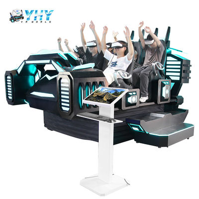 9D Cinema Virtual Reality Game Machines 6 zitplaatsen VR Motion Simulator Indoor Shopping Mall Adventure Park