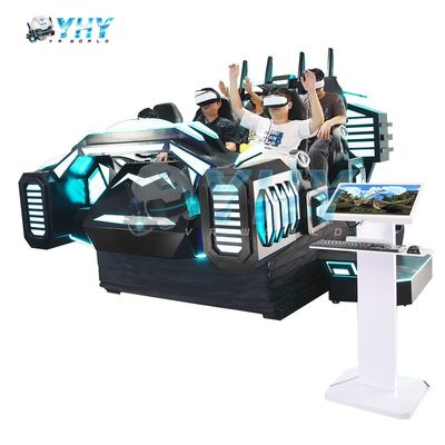 6 zitplaatsen VR Game Machine 9D Theater Virtual Reality Cinema Movie Simulator Indoor Arcade Fun Amusement Theme Park