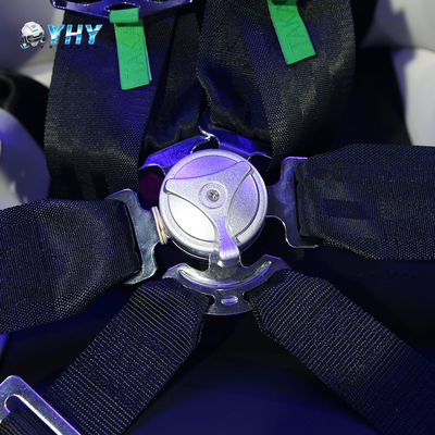 VR 360 graden roterende apparatuur 1 zitplaats simulatie all-in-one virtuele realiteit vlucht achtbaan in winkelcentrum