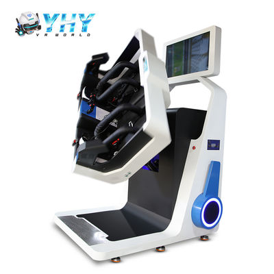 Nieuwe Aankomsten 9D Gamesimulator Dubbele Zitplaatsen Vr Draaiende Bioscoop Vliegervaring